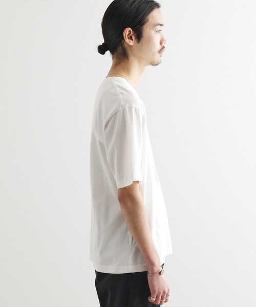 tk.TAKEO KIKUCHI（ティーケータケオキクチ）の「K’PJT by AYUTA 『VINTAGE T－shirt』（Tシャツ/カットソー・メンズ・ホワイト/ブラック・03/02）」の11枚目の写真