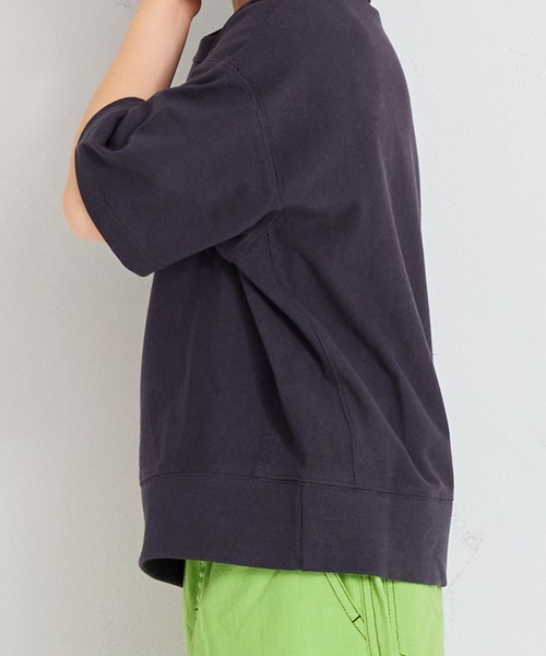 MARKEY'S（マーキーズ）の「半袖リブ付きプリントＴシャツ（Tシャツ/カットソー・キッズ・ホワイト系その他/チャコール/オレンジ/ブルー・80/90/95/100/110/120/130/140/150）」の14枚目の写真