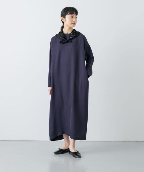 かぐれ（カグレ）の「『2サイズ展開』アセテートワイドワンピース