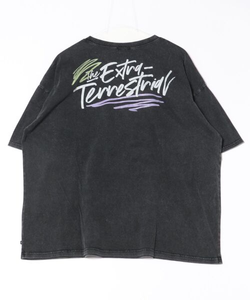 tシャツ エッセンシャル・アーチド・フォント・ベビードール・Tシャツ レディース セール】【綿100％】 親子お揃い E.T. イーティー グラフィックT