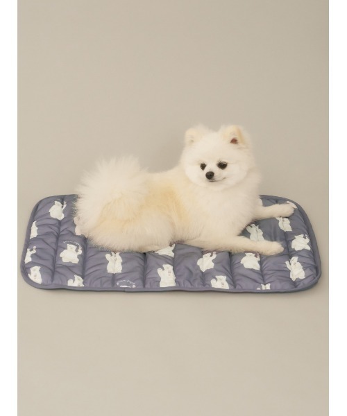 gelato pique(ジェラートピケ)の「【CAT&DOG】【接触冷感】シロクマ柄COOLINGマット(ペット用クッション/マット・レディース・ブルー/ネイビー・FREE)」の7枚目の写真