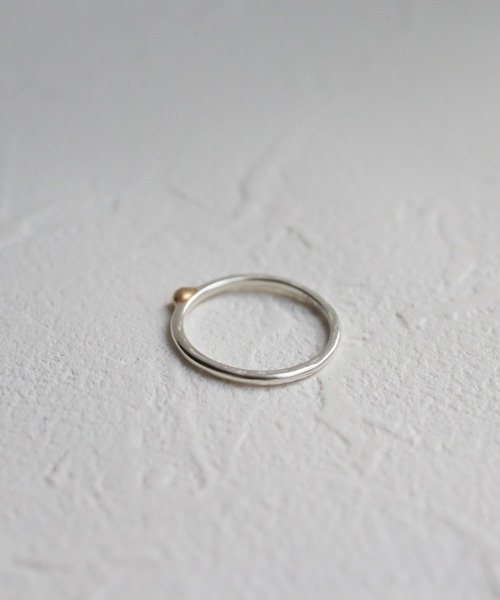 TEN.（テン）の「【ZOZO限定】SILVER925 18KGP バロックリング（リング・レディース・シルバー×ゴールド・#13/#9/#11/#15）」の3枚目の写真