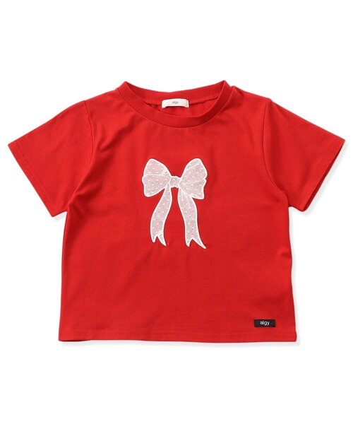 66413　D&G　リボン　レース　Tシャツ 66413 D&G リボン レース Tシャツ - メルカリ