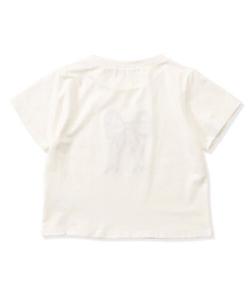 algy（アルジー）の「リボンレース半袖T（Tシャツ/カットソー・キッズ・レッド/オフホワイト/ブラック・X-SMALL/XX-SMALL/SMALL/MEDIUM）」の11枚目の写真