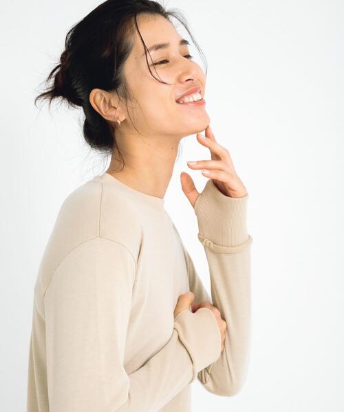 URBAN RESEARCH Sonny Label（アーバンリサーチサニーレーベル）の「SLAB　Sweat Comfort One-Piece（ワンピース・レディース・チャコールグレー/ベージュ系その他・FREE）」の11枚目の写真