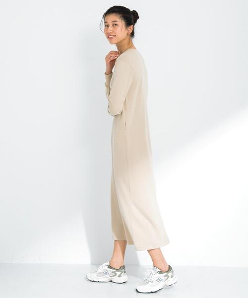 URBAN RESEARCH Sonny Label（アーバンリサーチサニーレーベル）の「SLAB　Sweat Comfort One-Piece（ワンピース・レディース・チャコールグレー/ベージュ系その他・FREE）」の16枚目の写真