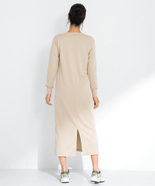 URBAN RESEARCH Sonny Label（アーバンリサーチサニーレーベル）の「SLAB　Sweat Comfort One-Piece（ワンピース・レディース・チャコールグレー/ベージュ系その他・FREE）」の17枚目の写真