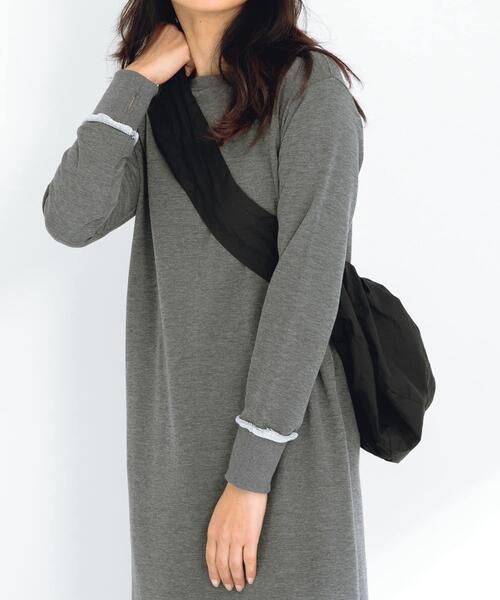 URBAN RESEARCH Sonny Label（アーバンリサーチサニーレーベル）の「SLAB　Sweat Comfort One-Piece（ワンピース・レディース・チャコールグレー/ベージュ系その他・FREE）」の21枚目の写真
