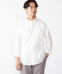リネンシャツ」に該当するホワイト/白色系のメンズファッション通販