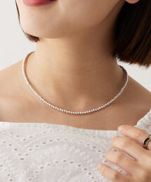 mystic | Lara シルバーミニボールネックレス(ネックレス)