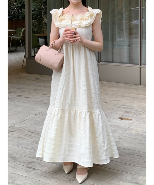 セール】【apres jour clair × gumi】アソート2WAYフリルワンピース