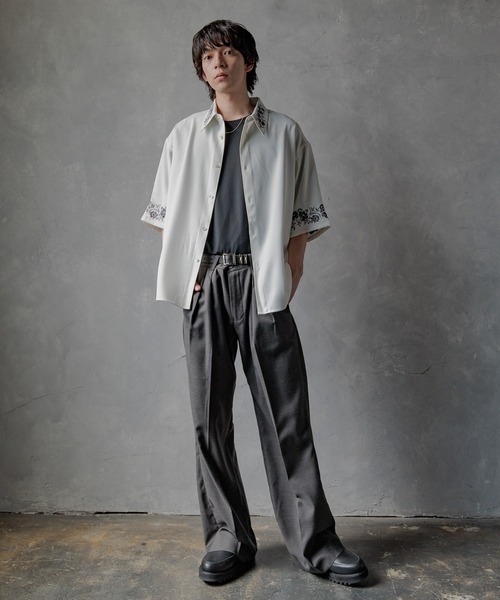 HARE(ハレ)の「【接触冷感 汗シミ低減】ICYポンチコンパクトカットソー(HARE)(Tシャツ/カットソー・メンズ・ブラック/ホワイト/ピンク・SMALL/MEDIUM)」の10枚目の写真