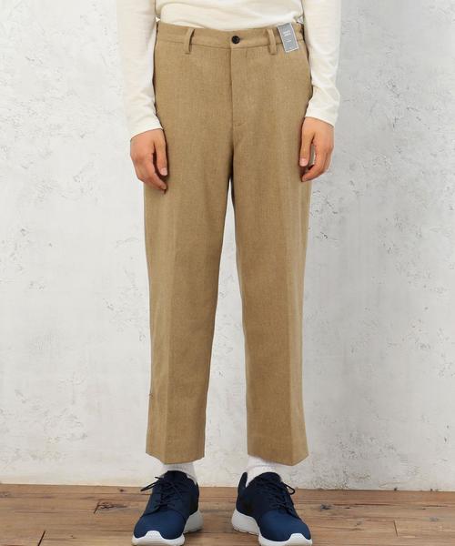 green label relaxing（グリーンレーベルリラクシング）の「□STRC/FLN WD U/P 9/L パンツ◆（その他パンツ・メンズ・ベージュ/オリーブ・X-LARGE/MEDIUM/LARGE/SMALL）」の4枚目の写真