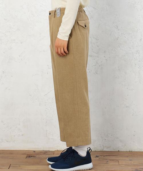 green label relaxing（グリーンレーベルリラクシング）の「□STRC/FLN WD U/P 9/L パンツ◆（その他パンツ・メンズ・ベージュ/オリーブ・X-LARGE/MEDIUM/LARGE/SMALL）」の5枚目の写真