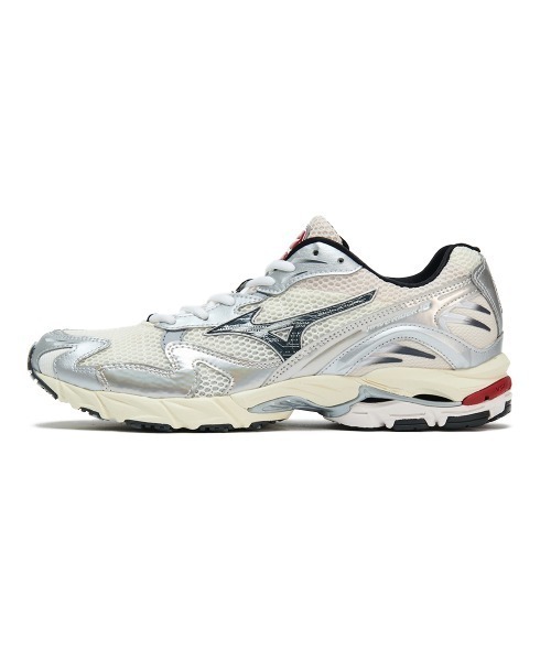 MIZUNO（ミズノ　）の「MIZUNO WAVE RIDER 10（ミズノ ウエーブライダー 10）（スニーカー・メンズ・レッド系/グリーン系/ブラック系・28.5cm/29cm/27cm/27.5cm/28cm/25.5cm/26cm/26.5cm/25cm/23cm/23.5cm/24cm/24.5cm/30cm）」の19枚目の写真