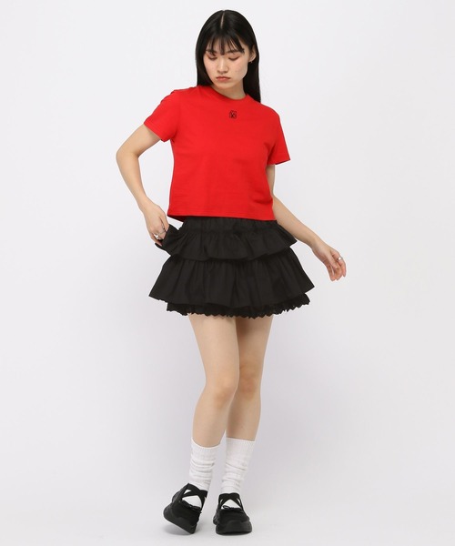 3.3 Field Trip （3.3フィールドトリップ）の「3.3 Field Trip／レースミニスカート（スカート・レディース・ブラック/アイボリー・FREE）」の19枚目の写真