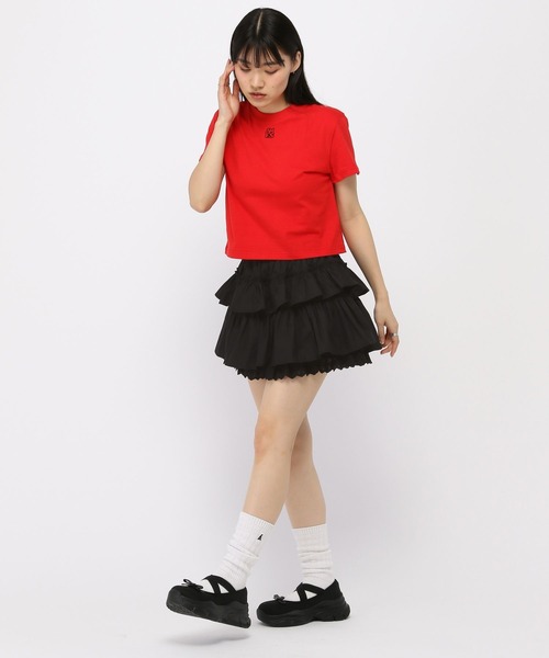 3.3 Field Trip （3.3フィールドトリップ）の「3.3 Field Trip／レースミニスカート（スカート・レディース・ブラック/アイボリー・FREE）」の20枚目の写真