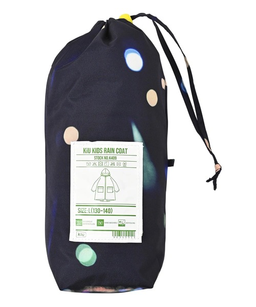 KiU（キウ）の「KiU/キウ 　KIDS RAIN CPAT（レインコート/ポンチョ・キッズ・ブラック系その他3/その他1/ブルー系その他/その他5・LARGE/MEDIUM）」の19枚目の写真