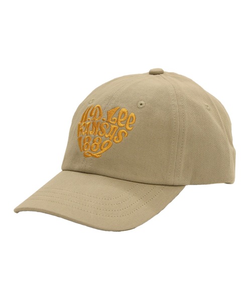 Lee(リー)の「Lee/リー キャップ COTTON TWILL ハートキャップ 251076605(キャップ・メンズ・アイボリー/ピンク/グリーン/チャコールグレー/ライトグリーン/ブラウン/ブラック/ホワイト×ブルー・FREE)」の7枚目の写真