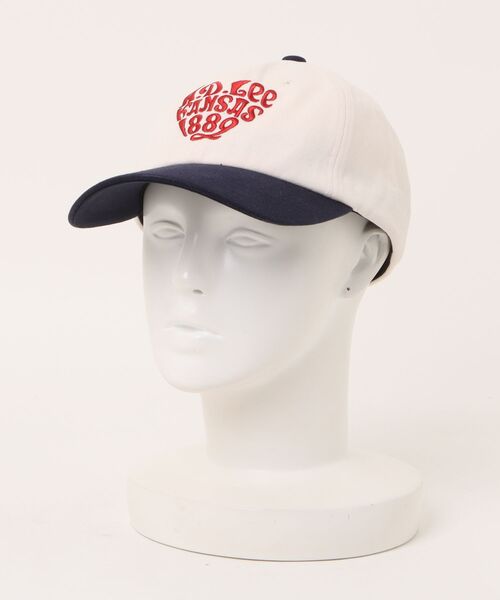 Lee(リー)の「Lee/リー キャップ COTTON TWILL ハートキャップ 251076605(キャップ・メンズ・アイボリー/ピンク/グリーン/チャコールグレー・FREE)」の11枚目の写真