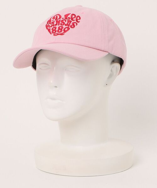 Lee(リー)の「Lee/リー キャップ COTTON TWILL ハートキャップ 251076605(キャップ・メンズ・アイボリー/ピンク/グリーン/チャコールグレー・FREE)」の14枚目の写真