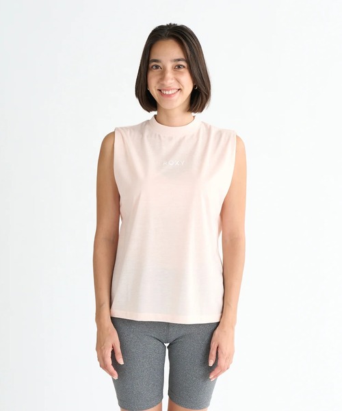 ROXY（ロキシー）の「SWAY IN THE MORNING /ロキシーロゴワンポイントノースリーブトップス（Tシャツ/カットソー・レディース・オレンジ/ホワイト/ブラック・LARGE/MEDIUM/SMALL）」の16枚目の写真