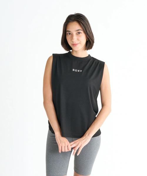 ROXY（ロキシー）の「SWAY IN THE MORNING /ロキシーロゴワンポイントノースリーブトップス（Tシャツ/カットソー・レディース・オレンジ/ホワイト/ブラック・LARGE/MEDIUM/SMALL）」の14枚目の写真