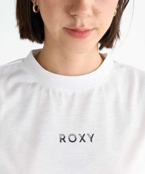 ROXY（ロキシー）の「SWAY IN THE MORNING /ロキシーロゴワンポイントノースリーブトップス（Tシャツ/カットソー・レディース・オレンジ/ホワイト/ブラック・LARGE/MEDIUM/SMALL）」の9枚目の写真