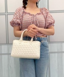 エターナルハートキルトボストンバッグ