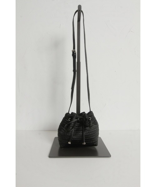 &. NOSTALGIA(アンドドットノスタルジア)の「【ZOZO限定】メッシュリボンショルダーバッグ(ショルダーバッグ・レディース・アイボリー/ブラック・FREE)」の7枚目の写真