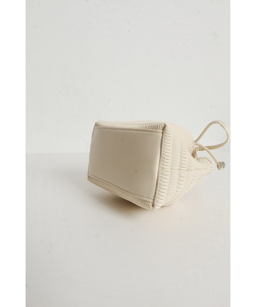 &. NOSTALGIA(アンドドットノスタルジア)の「【ZOZO限定】メッシュリボンショルダーバッグ(ショルダーバッグ・レディース・アイボリー/ブラック・FREE)」の14枚目の写真