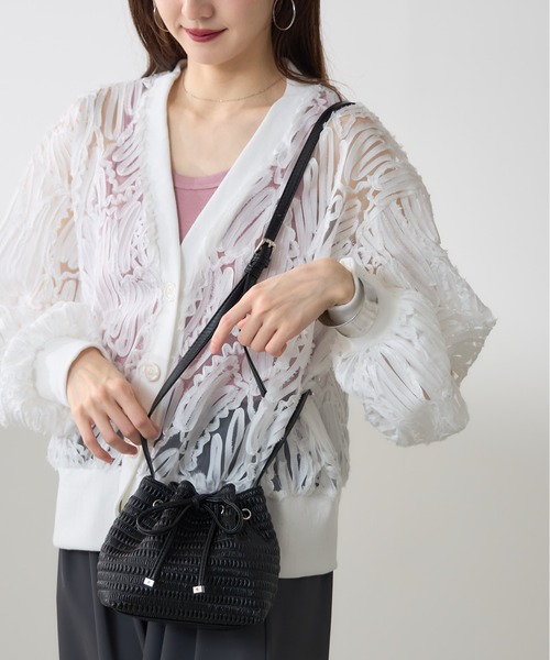 ZOZO限定】メッシュリボンショルダーバッグ（ショルダーバッグ