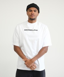 BASIS（ベイシス）の「SANDER LAND 7.1oz オープンエンド センターロゴ ラギットTシャツ（Tシャツ/カットソー）」