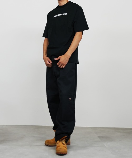 BASIS(ベイシス)の「SANDER LAND 7.1oz オープンエンド センターロゴ ラギットTシャツ(Tシャツ/カットソー・メンズ・ホワイト/ブラック・X-LARGE/SMALL/MEDIUM/LARGE)」の6枚目の写真