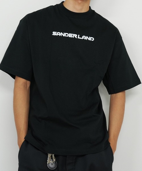 BASIS(ベイシス)の「SANDER LAND 7.1oz オープンエンド センターロゴ ラギットTシャツ(Tシャツ/カットソー・メンズ・ホワイト/ブラック・X-LARGE/SMALL/MEDIUM/LARGE)」の8枚目の写真