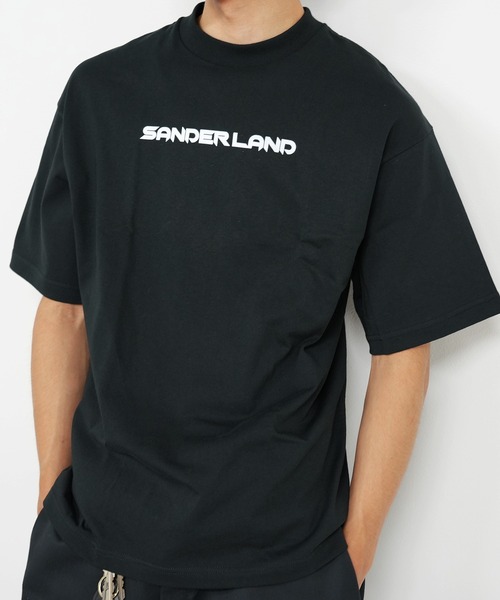 BASIS(ベイシス)の「SANDER LAND 7.1oz オープンエンド センターロゴ ラギットTシャツ(Tシャツ/カットソー・メンズ・ホワイト/ブラック・X-LARGE/SMALL/MEDIUM/LARGE)」の9枚目の写真