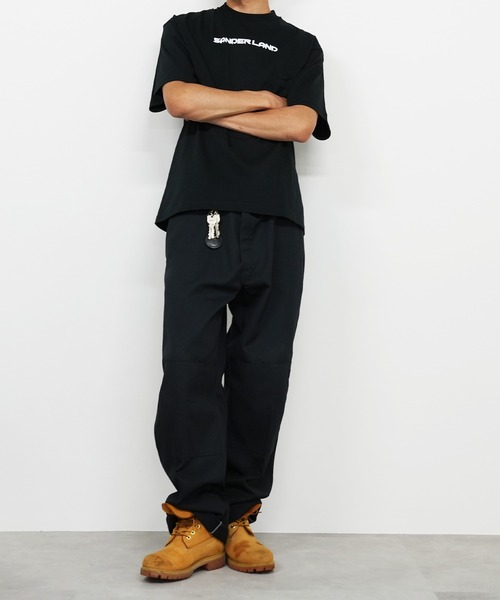 BASIS(ベイシス)の「SANDER LAND 7.1oz オープンエンド センターロゴ ラギットTシャツ(Tシャツ/カットソー・メンズ・ホワイト/ブラック・X-LARGE/SMALL/MEDIUM/LARGE)」の13枚目の写真