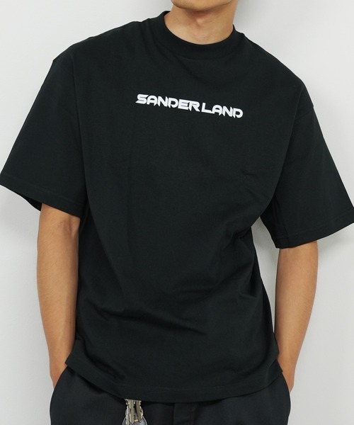 BASIS(ベイシス)の「SANDER LAND 7.1oz オープンエンド センターロゴ ラギットTシャツ(Tシャツ/カットソー・メンズ・ホワイト/ブラック・X-LARGE/SMALL/MEDIUM/LARGE)」の14枚目の写真