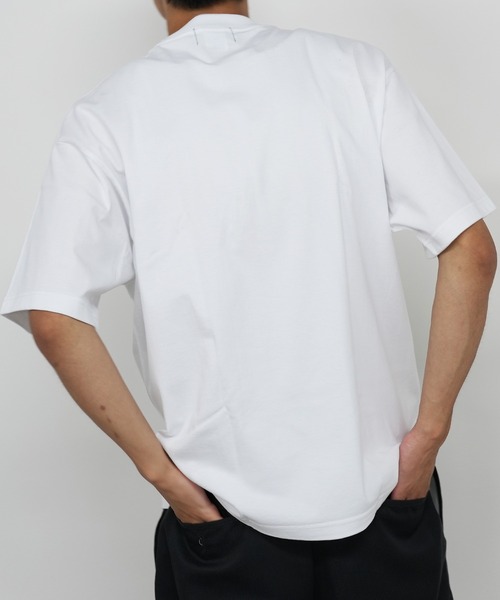 BASIS(ベイシス)の「SANDER LAND 7.1oz オープンエンド センターロゴ ラギットTシャツ(Tシャツ/カットソー・メンズ・ホワイト/ブラック・X-LARGE/SMALL/MEDIUM/LARGE)」の19枚目の写真