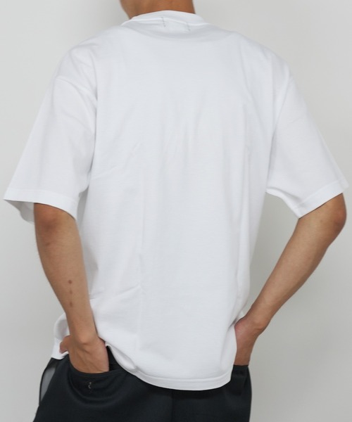 BASIS(ベイシス)の「SANDER LAND 7.1oz オープンエンド センターロゴ ラギットTシャツ(Tシャツ/カットソー・メンズ・ホワイト/ブラック・X-LARGE/SMALL/MEDIUM/LARGE)」の20枚目の写真