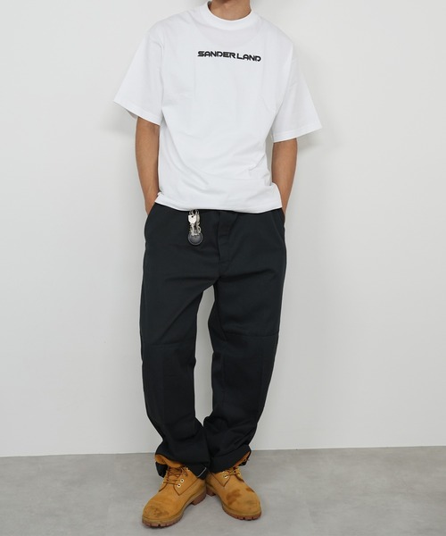 BASIS(ベイシス)の「SANDER LAND 7.1oz オープンエンド センターロゴ ラギットTシャツ(Tシャツ/カットソー・メンズ・ホワイト/ブラック・X-LARGE/SMALL/MEDIUM/LARGE)」の22枚目の写真