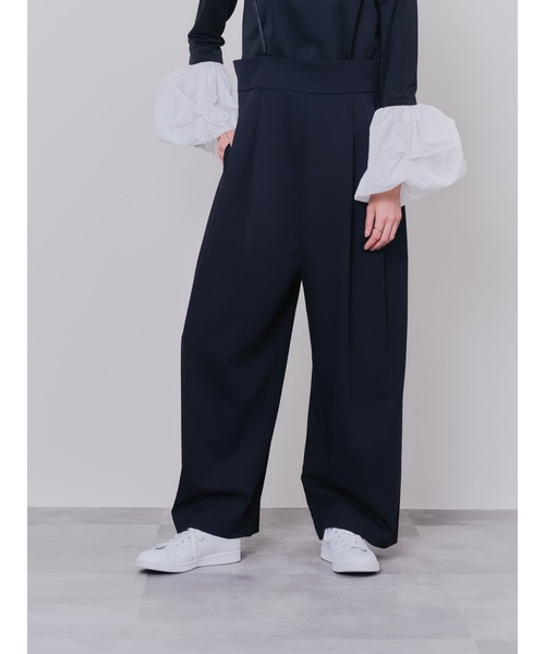 DOLLUPOOPS（ドールアップウップス）の「ベロアサス付パンツ（スラックス・レディース・チャコールグレー/ブラック/ブラウン・38）」の14枚目の写真