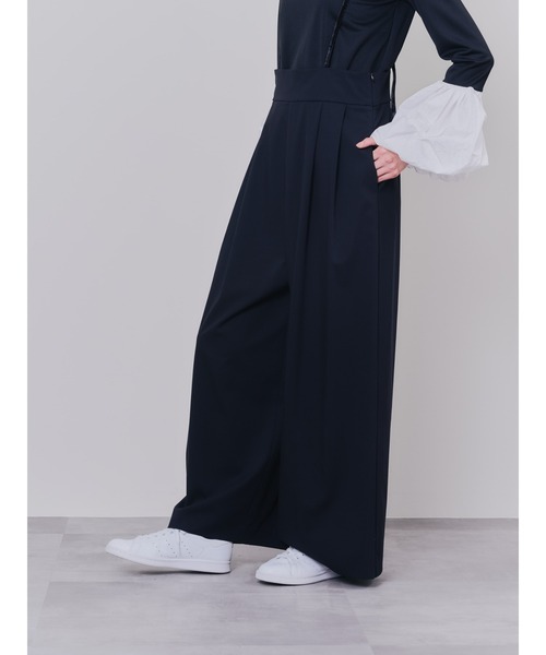 DOLLUPOOPS（ドールアップウップス）の「ベロアサス付パンツ（スラックス・レディース・チャコールグレー/ブラック/ブラウン・38）」の15枚目の写真