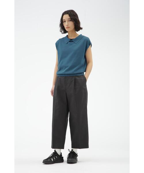 MARGARET HOWELL(マーガレットハウエル)の「FINE COTTON LINEN(ニット/セーター・レディース・ブルー/ブラック・2)」の15枚目の写真