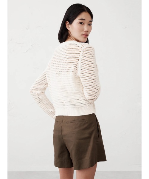 BANANA REPUBLIC バナナリパブリック オープンステッチ カーデ セール】BANANA REPUBLIC FACTORY STORE オープンステッチ