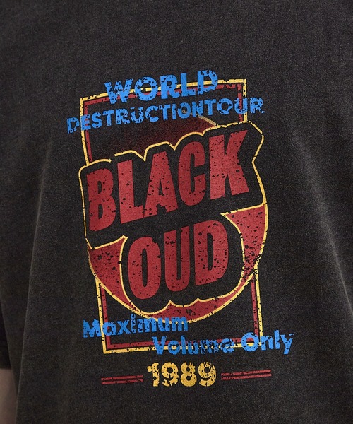 RATTLE TRAP（ラトルトラップ）の「古着風ピグメントロゴプリントTシャツ（Tシャツ/カットソー・メンズ・ブラック/ホワイト・S/M/L/LL）」の21枚目の写真