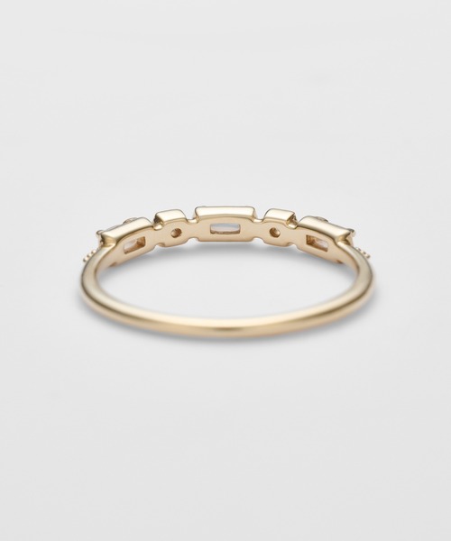 agete（アガット）の「K5ラブラドライト／クォーツリング（リング・レディース・ゴールド系その他・#13/#9/#11/#15）」の3枚目の写真