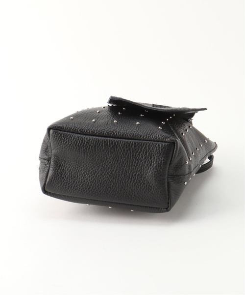 MARLON FIRENZE（マーロンフィレンツェ）の「《WEB限定追加5》【MARLON FIRENZE/マルロン】 SHOPPER MINI STUDS：バッグ（ショルダーバッグ・レディース・ブラック/アイボリー・FREE）」の18枚目の写真