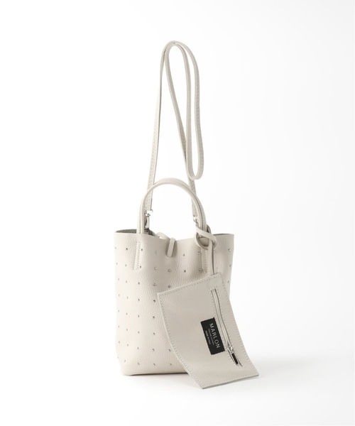 MARLON FIRENZE/マルロンSHOPPER MINI STUDSバッグ JOURNAL STANDARD relume｜《WEB限定追加5》【MARLON FIRENZE