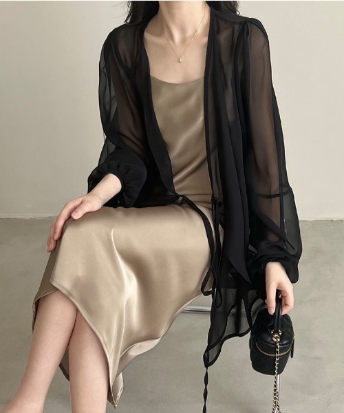 セール】シアーシャツ カーディガン（シャツ/ブラウス）｜Dream